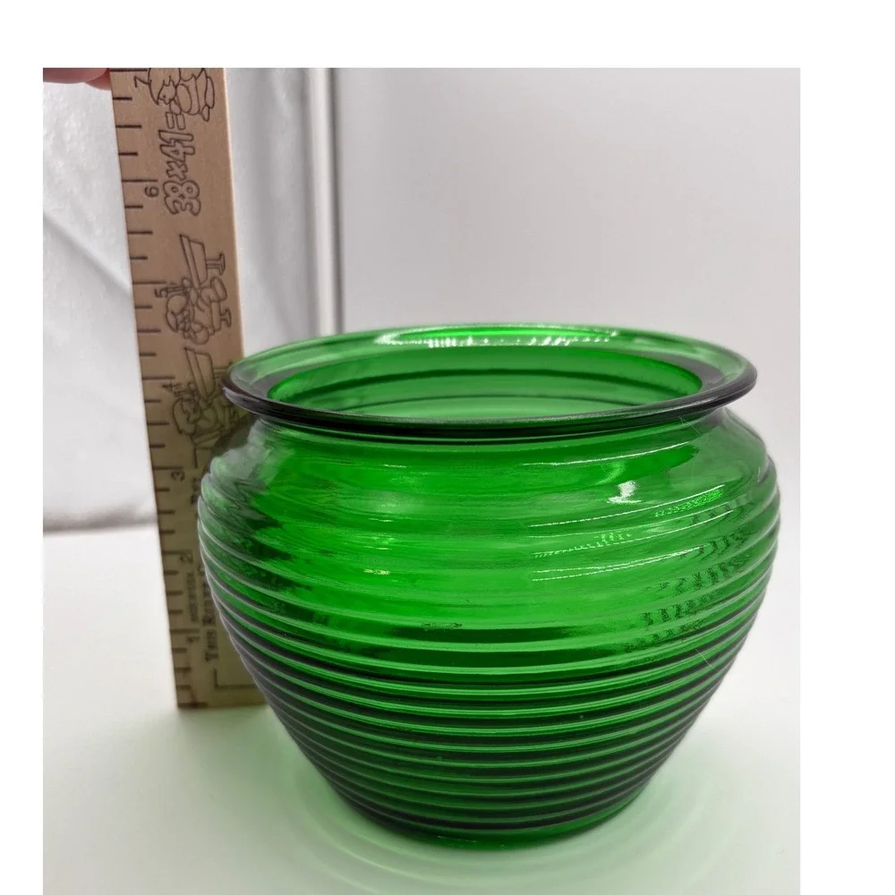 National Potteries Glass Planter 5
